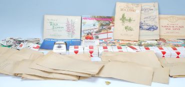 A mixed collection of vintage 20th Century cigarette trade cards in full and part sets to include