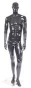 CONTEMPORARY 20TH CENTURY BLACK PLASTIC MALE MANNE