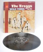 Vinyl long play LP record album by The Troggs – Wild Thing With A girl Like You – Original Fontana