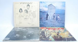 A group of four Vinyl long play LP record albums by The Who to include 'Who's Next', 'The Who By