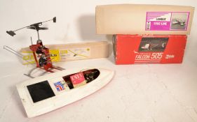 A collection of model toy aircraft to include: Hir