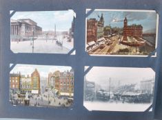 TRANSPORT Electric Trams. Postcard collection (x256) of mostly street scenes all having trams