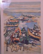Gabriel Paris 1924-2000 A framed and glazed limited edition 10/24 lithograph picture depicting