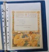 An album of vintage Telegram papers dating from the early 20th Century. Mostly Belgium (