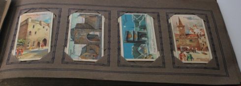 Gallaher Cigarette cards - Association Football Club Colours, a partial set of 84 cigarette cards