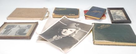 Three autograph albums, early 20th century, two artists’ sketchbooks including a sketchbook by