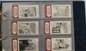 A collection of  Embassy and Wills cigarette trade cards in full sets stored within plastic