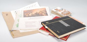 A collection of novelty pull out postcards, called Mailing Novelty, Novelty View with souvenir