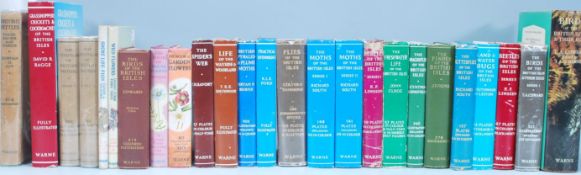 A collection of nature / insect related books dating from the early 20th Century. Mostly published