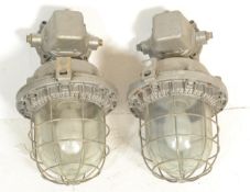 A pair of oversized large Industrial ' Extreme Con