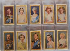 An album collection of Kensitas cigarette and trade cards in full sets of varying sizes to include