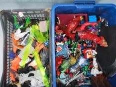 A mixed collection of mostly 90's toys to include a selection a Action Man figures and