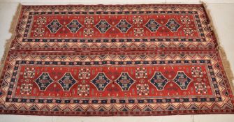 A good matching pair of vintage Persian Islamic fl