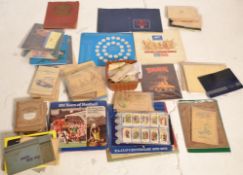 A collection of vintage cigarette trade cards in full and part sets with most being albums and