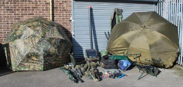 Fishing - A superb collection of fishing related items / accessories and fishing rods to include