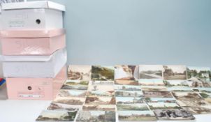 Postcard accumulation - All British views. Antique / vintage scenes from England, Scotland and