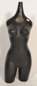 A vintage retro 20th Century point of sale shop advertising display mannequin of female form