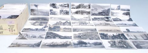 REAL PHOTO POSTCARDS All black & white British views x500. Across the UK of this popular and much