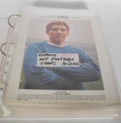 An album full of vintage TyPhoo premium issues tarde cards. Sets include Complete 24 International