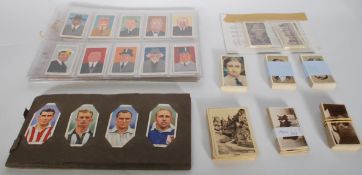 A collection of cigarette cards (full and part sets) to include John Player; Straight Line