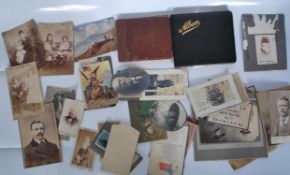 An interesting collection of assorted ephemera, to include; a good WWI First World War period