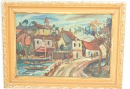 George Hann (1900-1979) - A 20th Century oil on bo