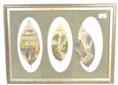 A framed and glazed believed 19th / 20th century C