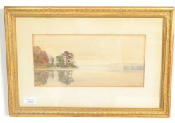 Cuthbert Rigby - A late 19th Century watercolour o