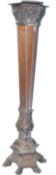 A FINE 19TH CENTURY MAHOGANY IRISH TORCHERE / BUST