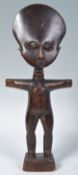 19TH CENTURY AFRICAN ASHANTI AKUA'BA FERTILITY CARVED FIGURE