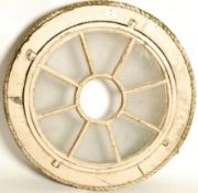 GEORGIAN 19TH CENTURY OEIL DE BOEUF / BULLSEYE ( OX EYE WINDOW )