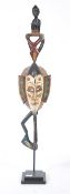 20TH CENTURY AFRICAN TRIBAL GURO TRIBE MASK