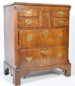 17TH CENTURY QUEEN ANNE WALNUT CHEST OF DRAWERS