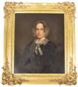 ENGLISH SCHOOL 19TH CENTURY OIL ON CANVAS PAINTING