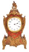 LATE 19TH CENTURY FRENCH BOULLE CLOCK