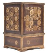 19TH CENTURY CHINESE MEIJI PERIOD OAK SMOKERS CABINET