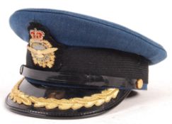 RARE 20TH CENTURY ROYAL CANADIAN AIR FORCE GROUP CAPTAINS CAP