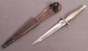 WWII SECOND WORLD WAR FAIRBAIRN SYKES 1ST PATTEEN STYLE KNIFE