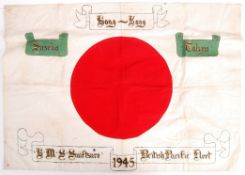 RARE ORIGINAL WWII JAPANESE ROYAL NAVY SURRENDER F