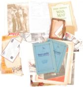 LARGE QUANTITY OF ASSORTED MILITARY RELATED EPHEME