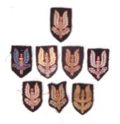 RARE COLLECTION OF ORIGINAL SAS WWII CLOTH BERET P