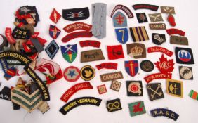 LARGE COLLECTION ORIGINAL WWII BRITISH ARMY UNIFOR