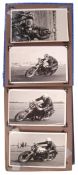 RARE CANDID 1950'S MOTORCYCLE RACE PHOTOS - JOHN SURTEES