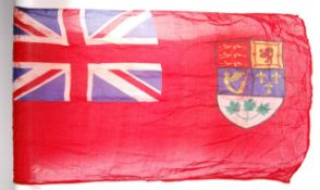 RARE WWII 1939 SECOND WORLD WAR CANADIAN RED ENSIG