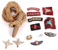 RARE WWII & POST-WAR BRITISH AIRBORNE CLOTH PATCHE