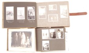 TWO POST-WWI 1930'S PERSONAL PHOTOGRAPH ALBUMS OF JERUSALEM