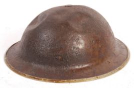 ORIGINAL BATTLE DAMAGED MK2 BRODIE ' TOMMY ' HELME