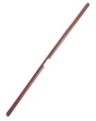 WWI FIRST WORLD WAR LEATHER BOUND SWAGGER STICK FO