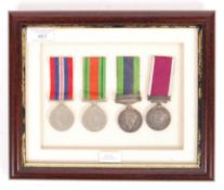 WORLD WAR II WARRANT OFFICER FIRST CLASS MEDAL GROUP