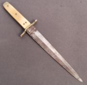 RARE VICTORIAN BOER WAR ' SELF DEFENDER ' KNIFE /